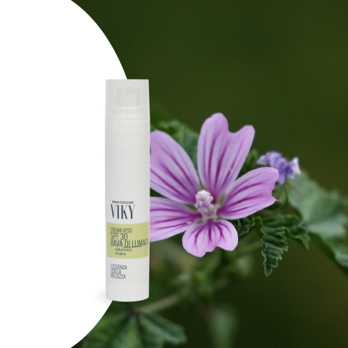 Crema SPF 30 bava di lumaca / jaluronico e malva