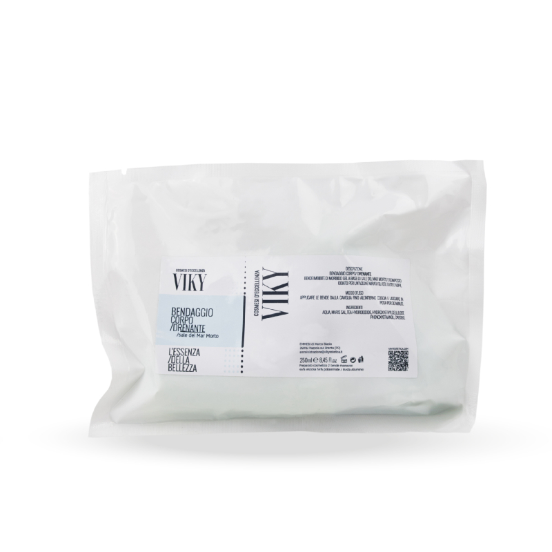 Bendaggio drenante / sale del Mar Morto