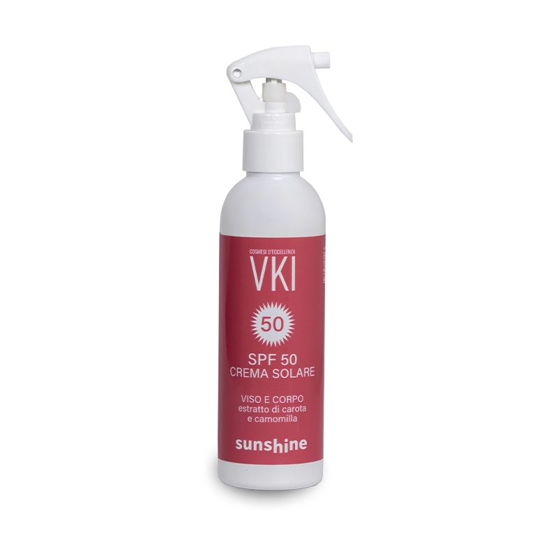 spf 50/alta protezione crema solare viso e corpo con protezione uva/uv