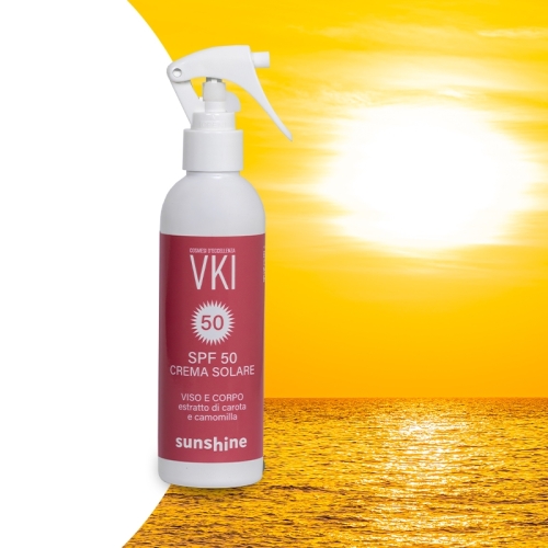 spf 50/alta protezione crema solare viso e corpo con protezione uva/uv
