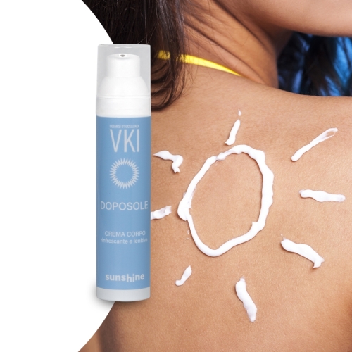 Crema corpo rinfrescante e lenitiva