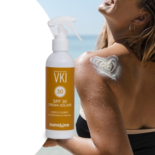 spf 30/alta protezione crema solare viso e corpo protezione uva/uvb