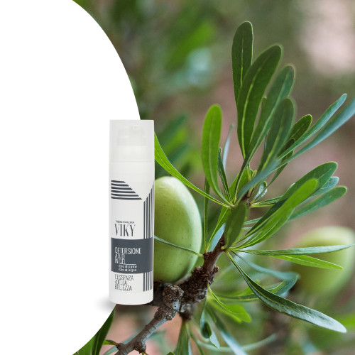 Olio in gel / olio di jojoba e olio di argan